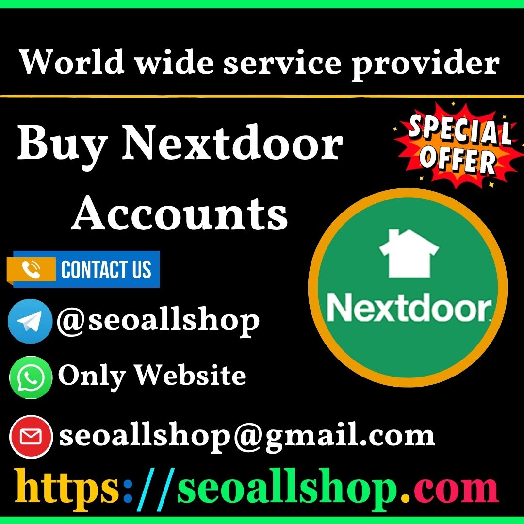 Buy Verified Nextdoor Accounts
